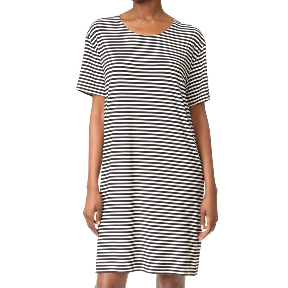 NORMA KAMALI Short Sleeve Boxy Dress